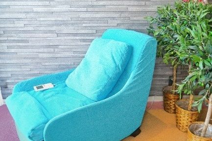 マッサージチェアの様子