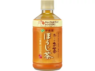 ペットボトル入りほうじ茶の写真